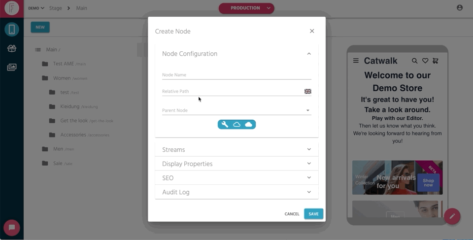 Category Pages Add to Navigation Step 2 GIF