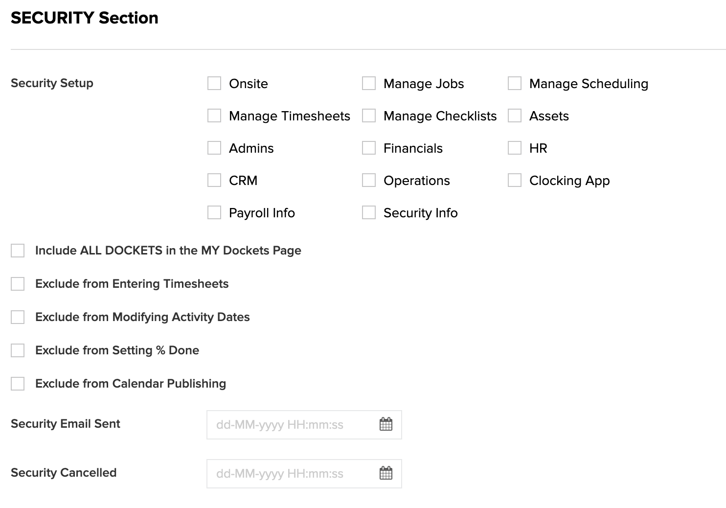 Giving Users the Security they require!
