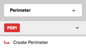 Figure 2. The Perimeter menu
