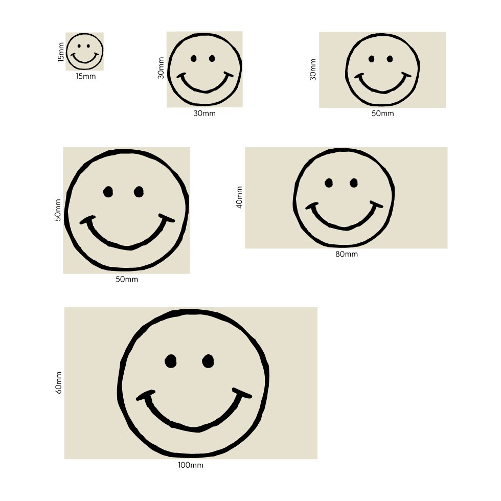 Custom Rubber Stamp Sizes