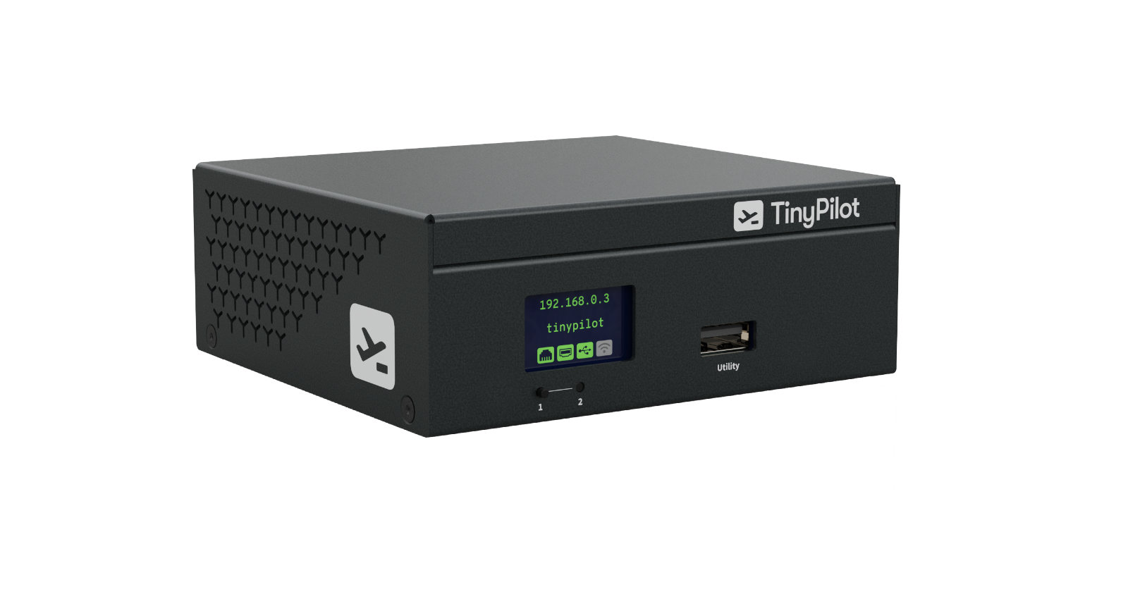 A TinyPilot Voyager 3 device