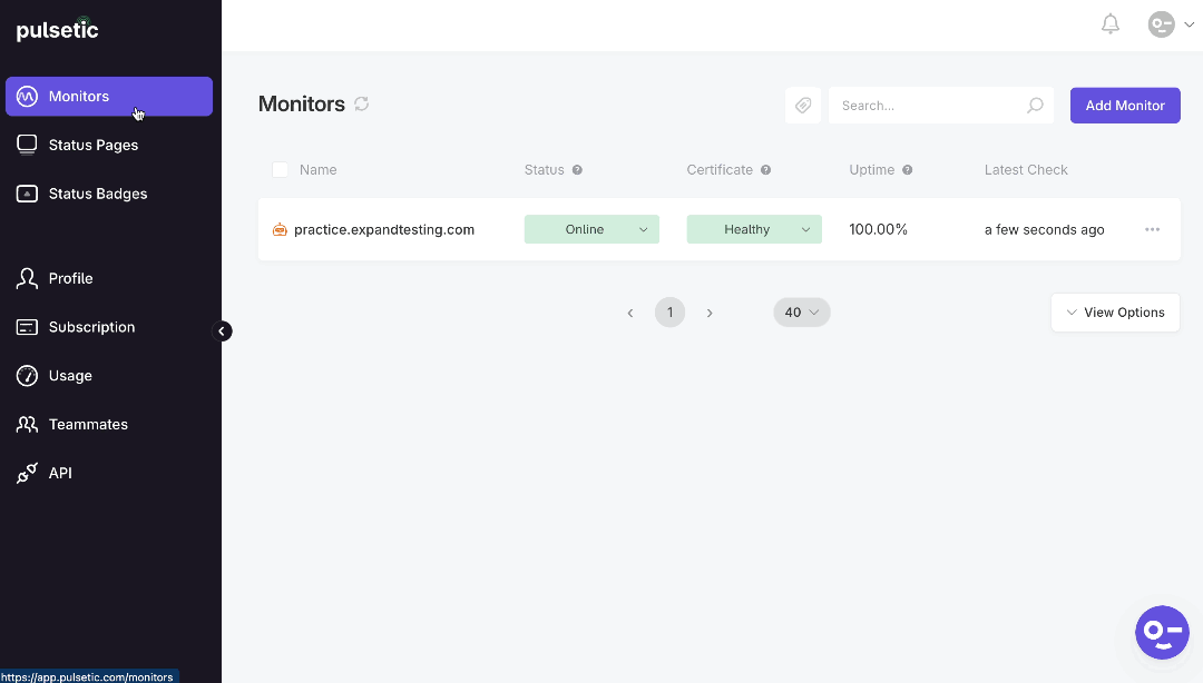 Set Up Alerts