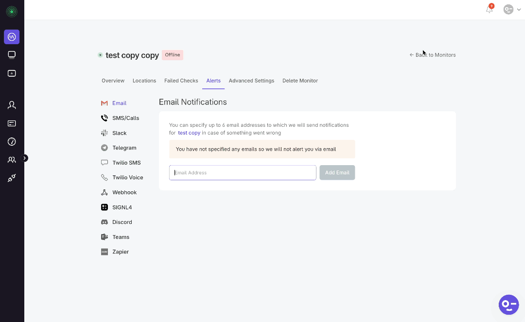 Notifications