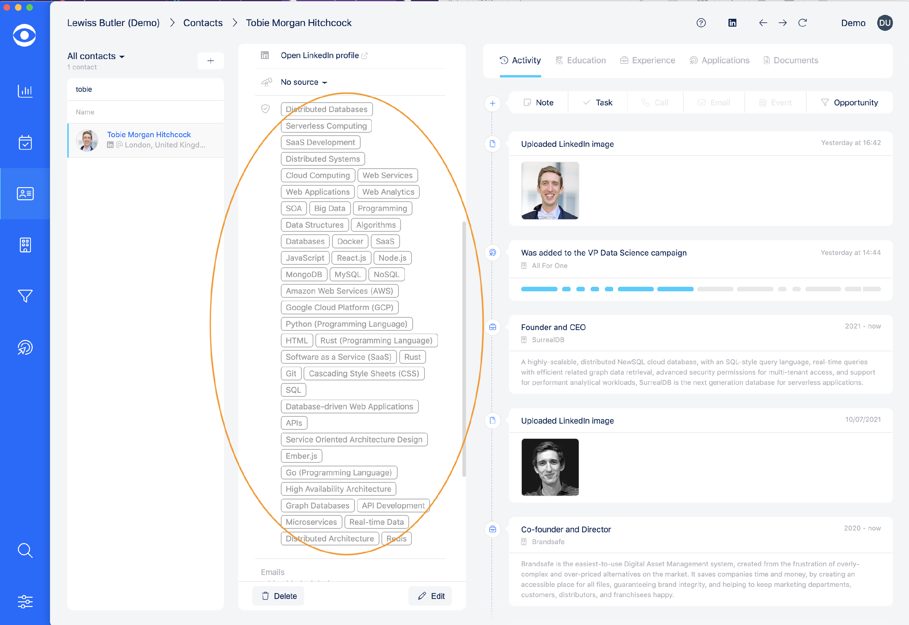 3.9.2 Skills summary