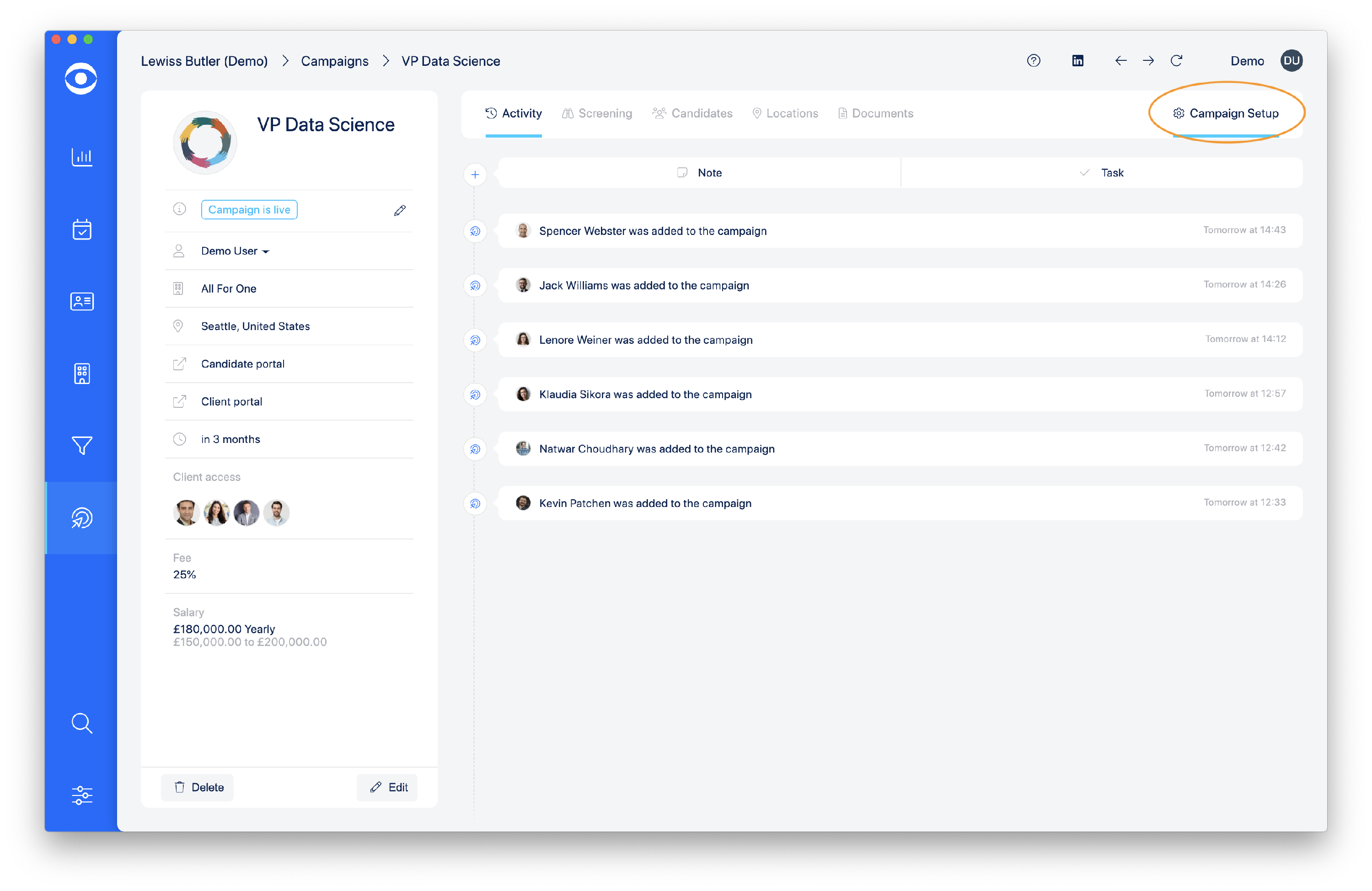 8.3.3 campaign set up