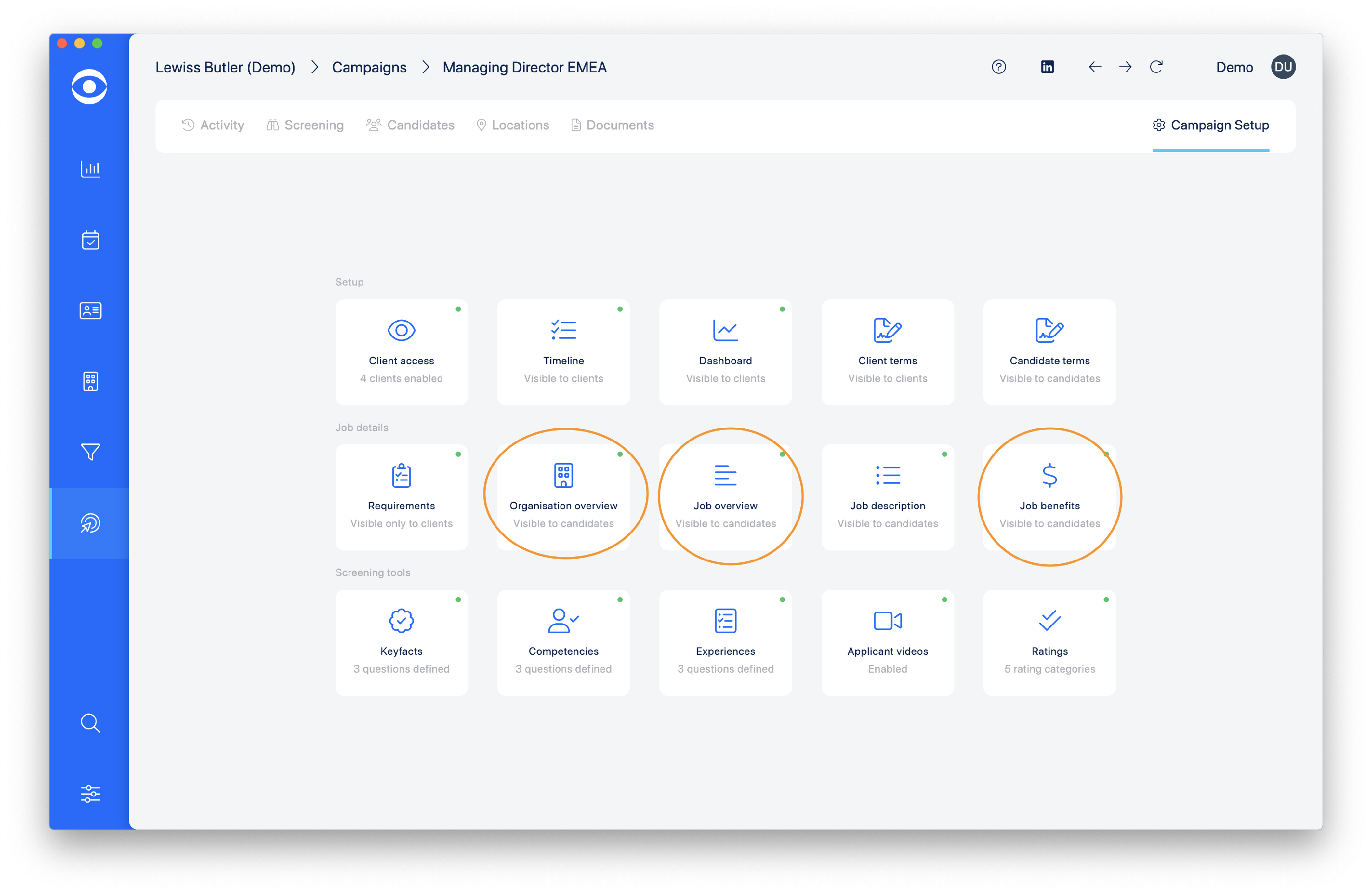 3.55.1 set up screen