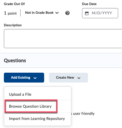 Browse Question Library