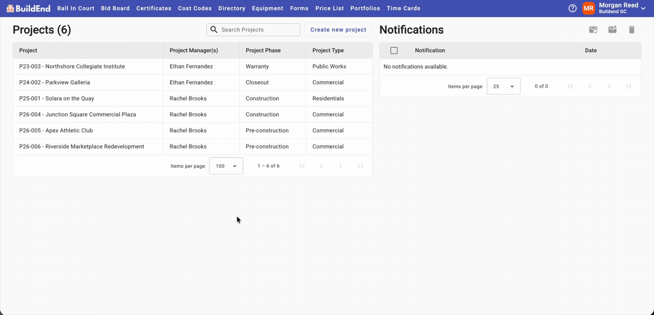 Demonstrates adding an existing user to a project from Project > Users.