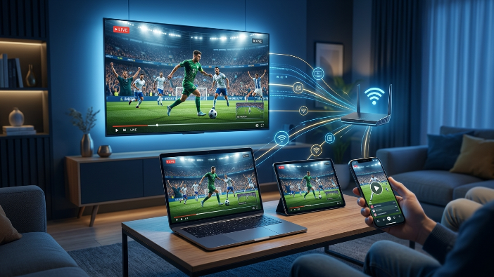Watch FIFA World Cup 2026 live on TV, mobile, laptop, and tablet with online streaming technology.