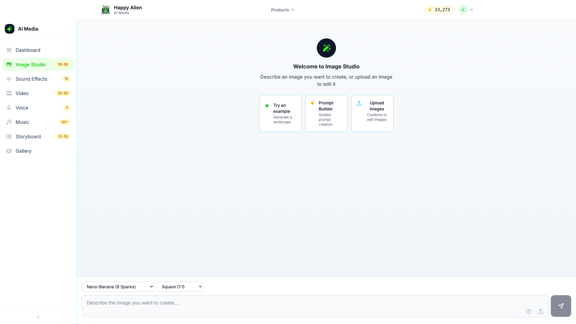 How to Use the Image Studio