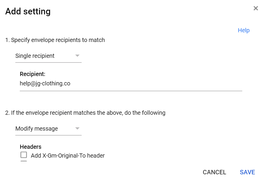 Auto Forwarding From G Suite Using Routing Help Scout Support