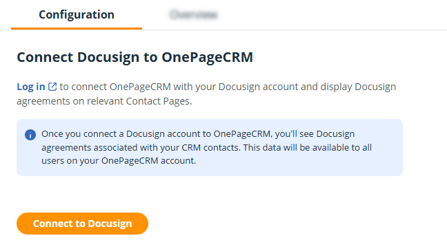 Connect to DocuSign