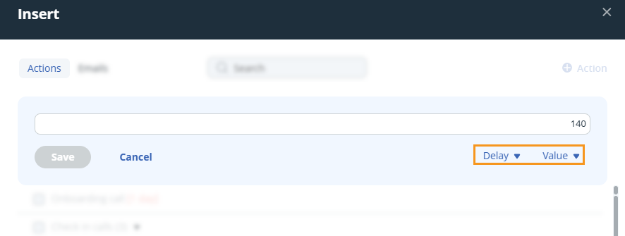 Contact profile | Action Templates pop-up | add variables