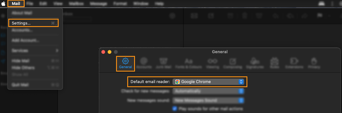 Mac | Select a default app