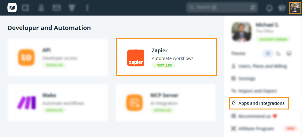 Apps and Integration | Zapier