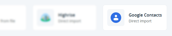 Import and Export | Google contacts Direct import