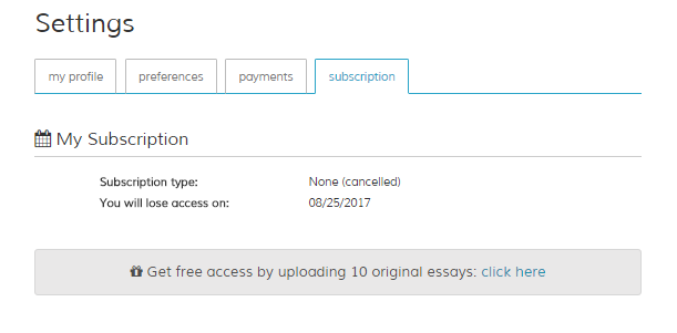 academic essays database