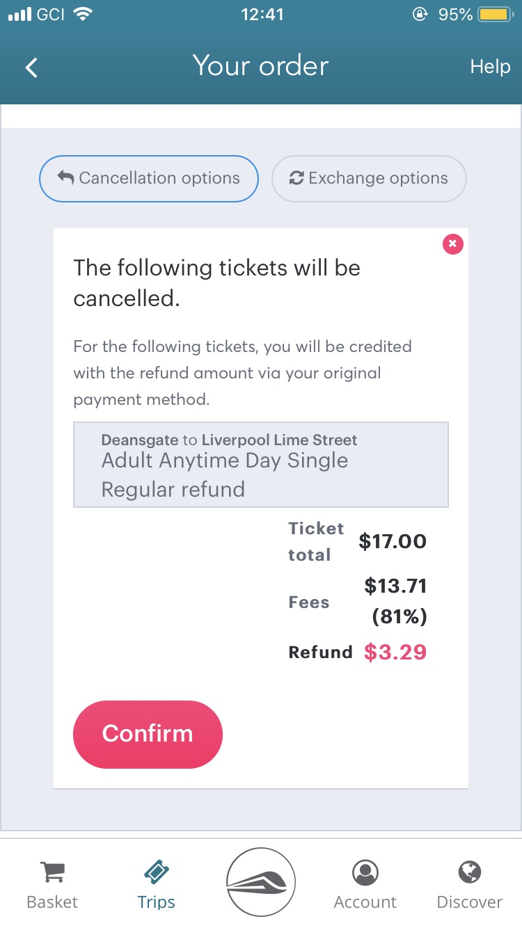How to get a refund for a train or bus ticket Loco2 Help