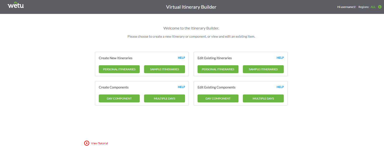 itinerary builder guide how