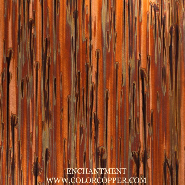 Photos Of Color Copper Finishes Colorcopper Com