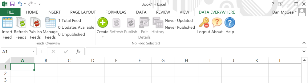 Functionality Overview of the Excel Add-In 2
