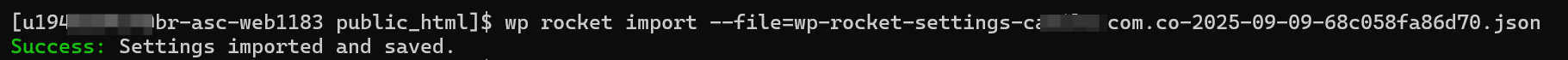 import settings file