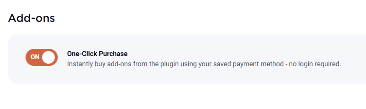 one-click purchase