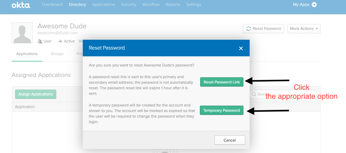Reset A Password Okta Help