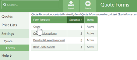 duplicate a quote form template moraware countergo help