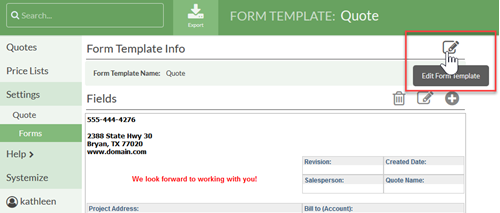duplicate a quote form template moraware countergo help