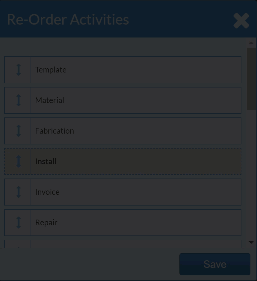 Change Job Activity Order Moraware Systemize Knowledge Base