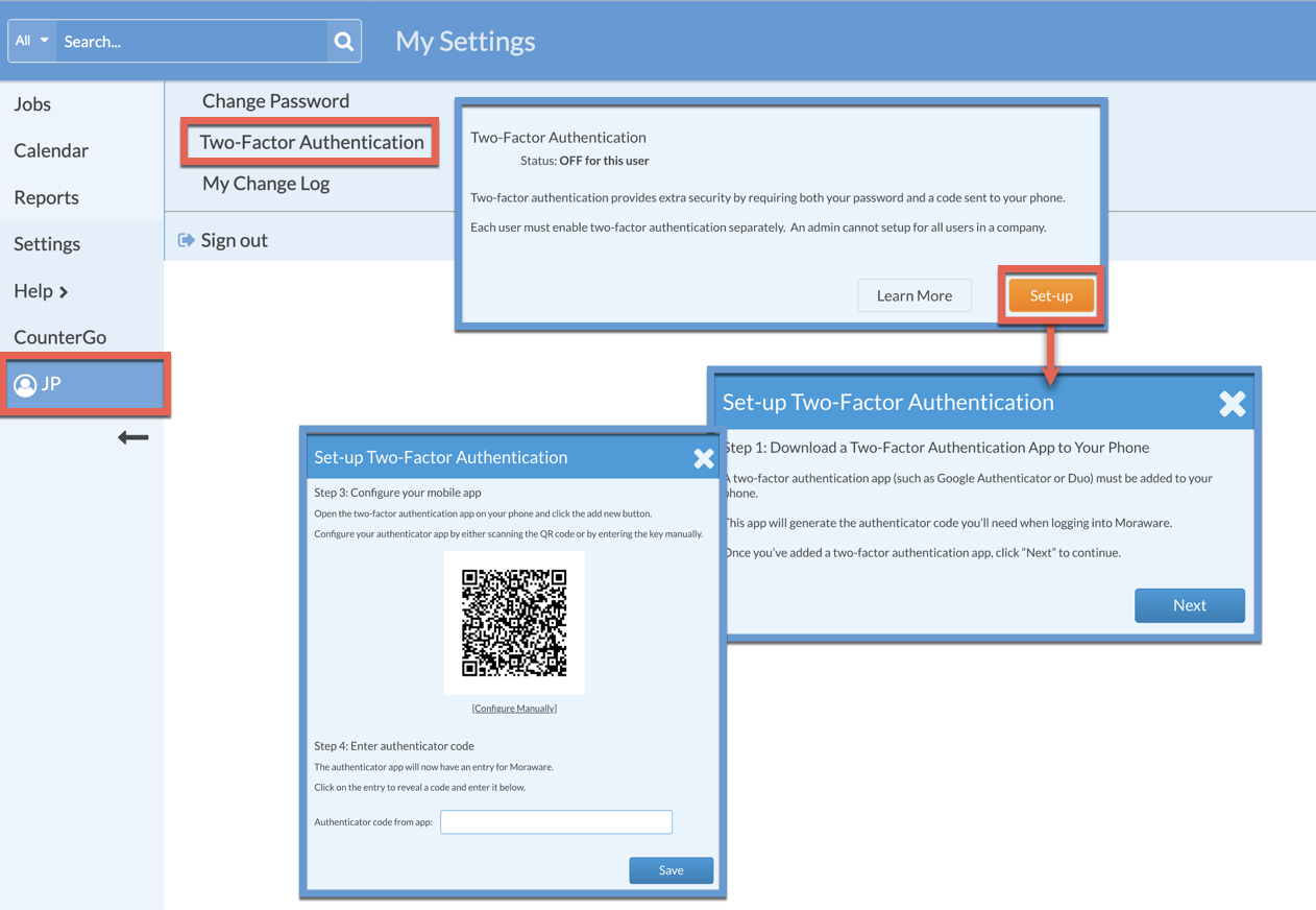 Systemize TwoFactor Authentication Login Moraware Systemize Knowledge Base