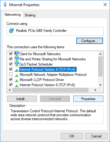 microsoft network adapter multiplexor setup