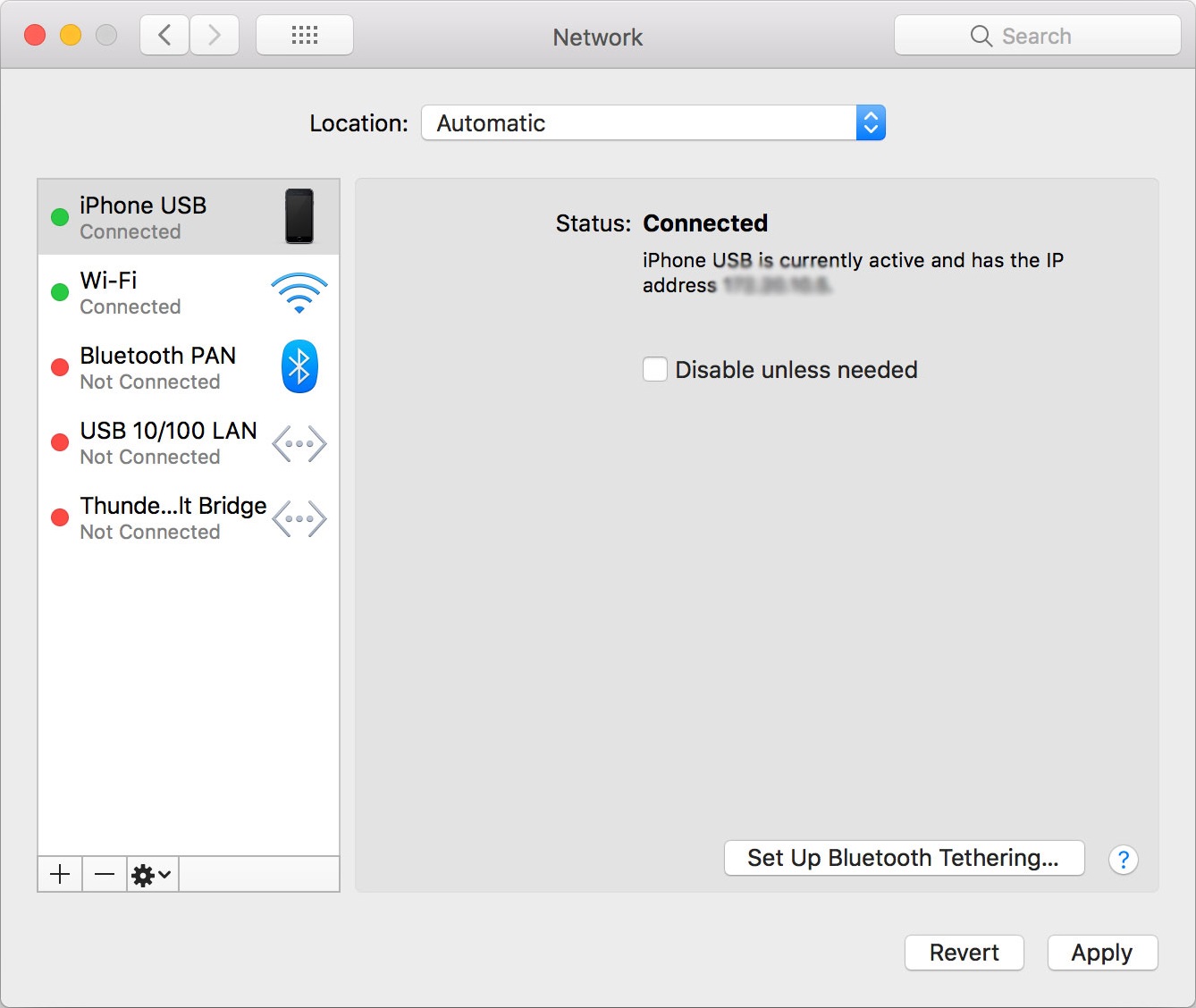 How I tether an iPhone to a Mac via USB cable? Speedify Knowledge Base