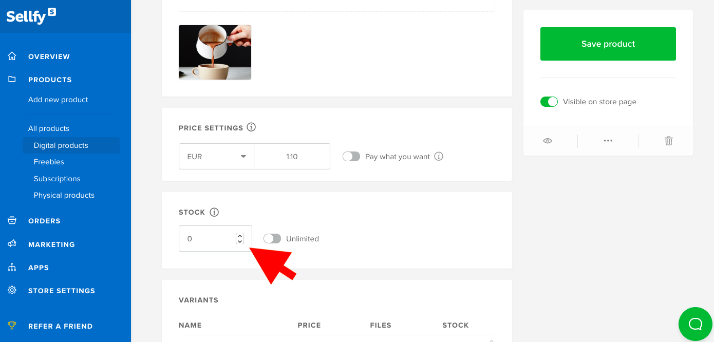 Selling Digital Products On Sellfy Sellfy Documentation