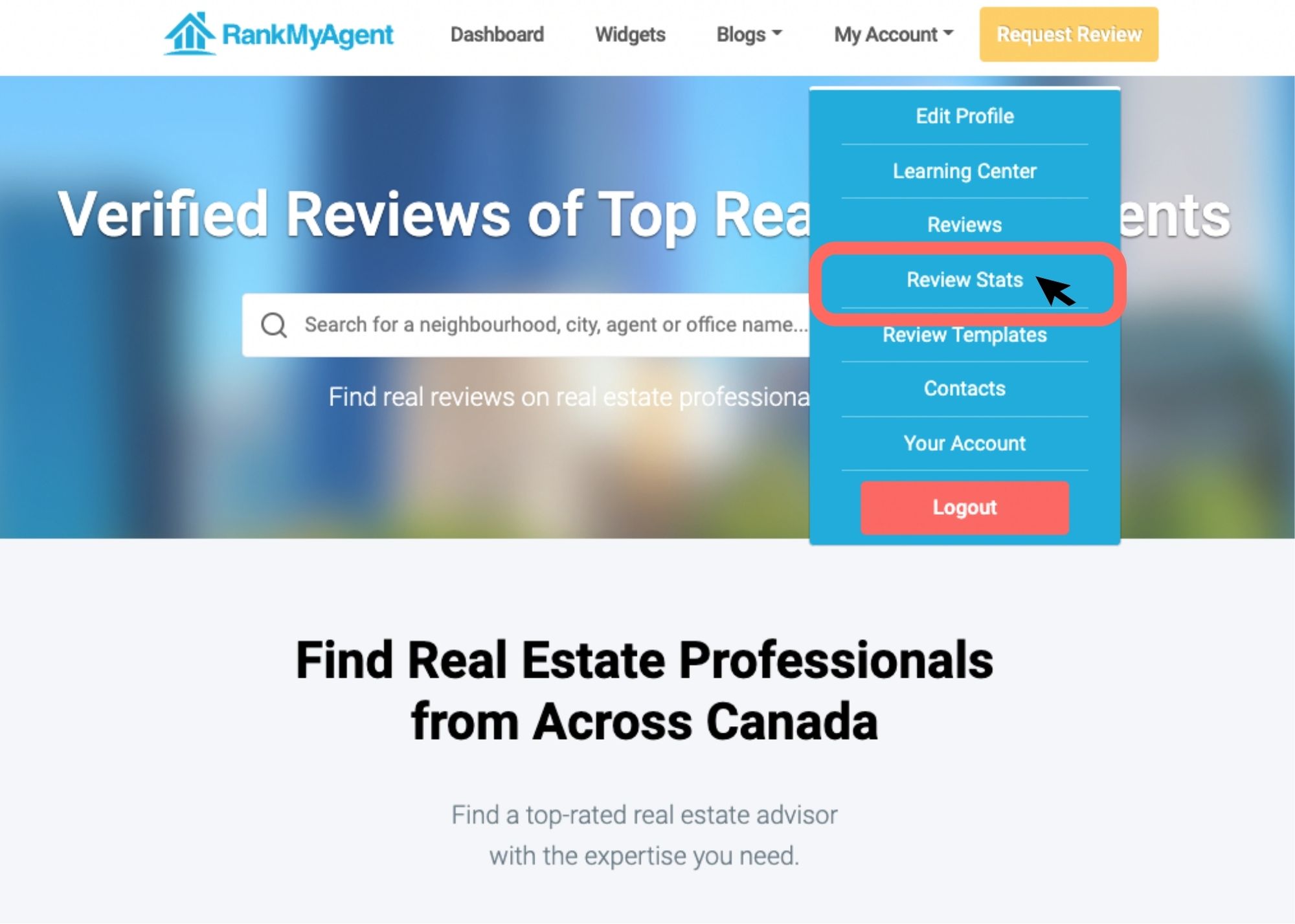 How Do I Resend A Review Request RankMyAgent Knowledge Base