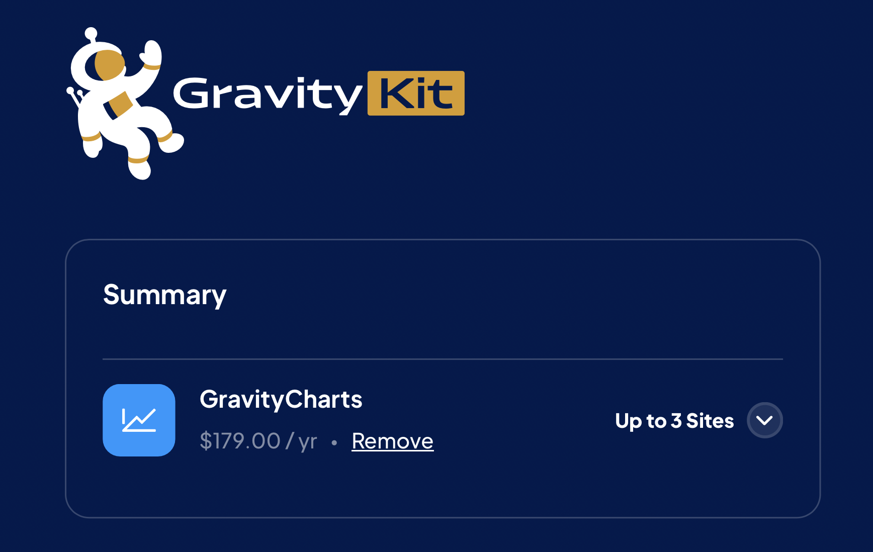 Checkout summary shows full price ($179)