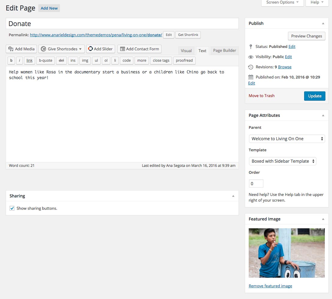 pena documentation themeisle docs