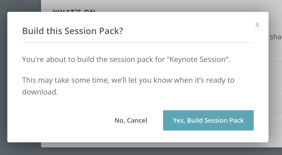 Downloading a Session Pack as a Stage Manager - Ex Ordo Knowledge Base