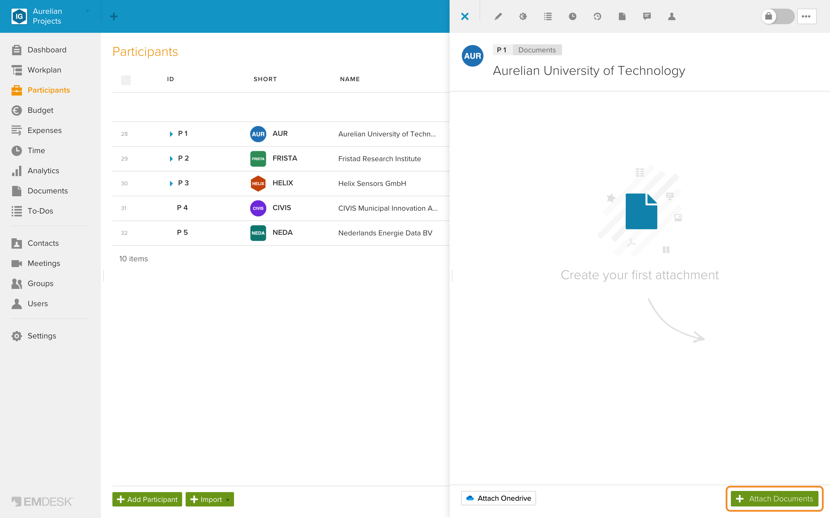 Microsoft OneDrive / SharePoint-Integration