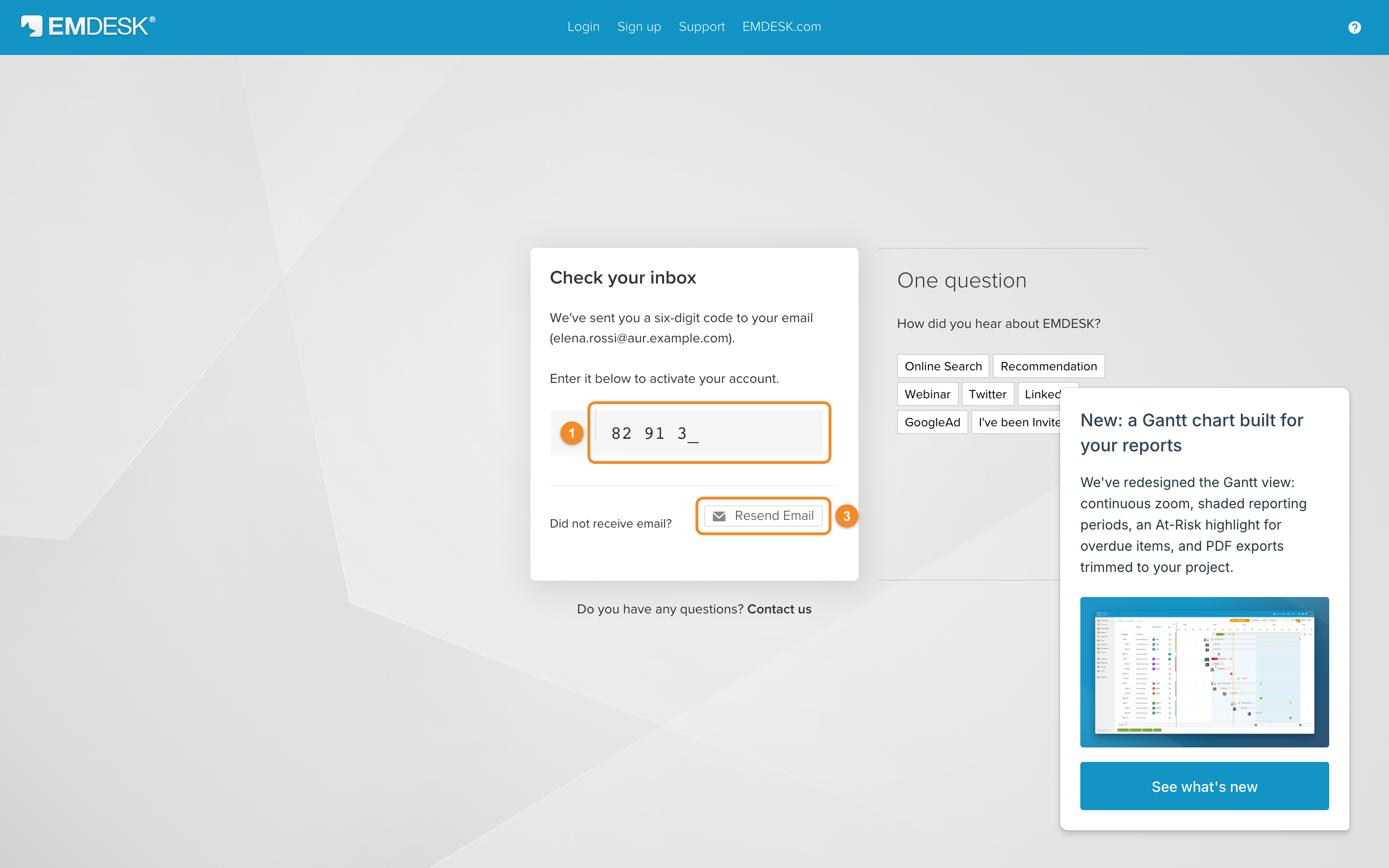 Account verification issues