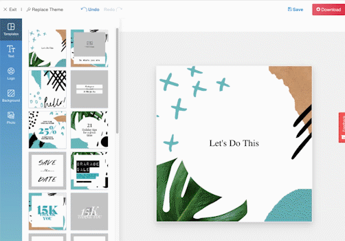 Can I Upload My Own Images Tailor Brands