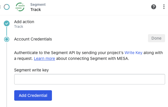 Send a Shopify order status update to Segment - MESA Templates
