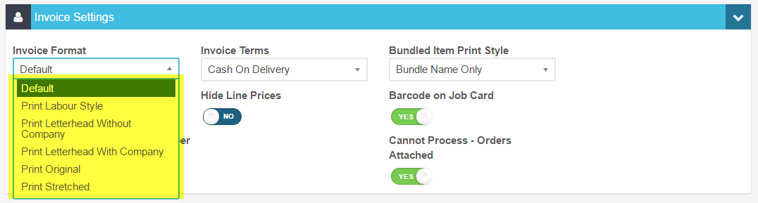 how to change the invoice template workshop software original invoice sample