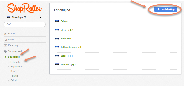 Kuidas lisada e-poodi galerii?
