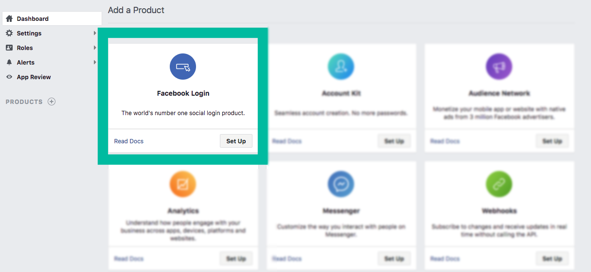 Solved: How can I add login with social media (Facebook an