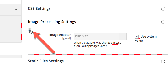 Selecting needed element