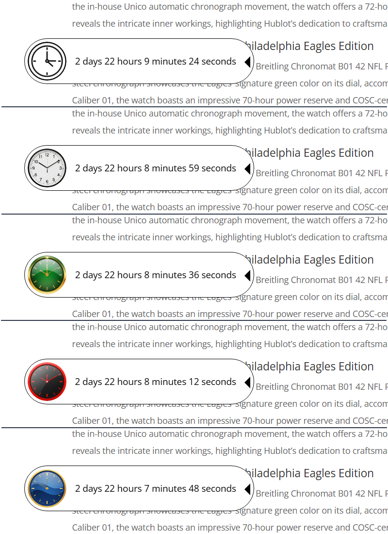 Examples of using custom icons - Paywalled Content