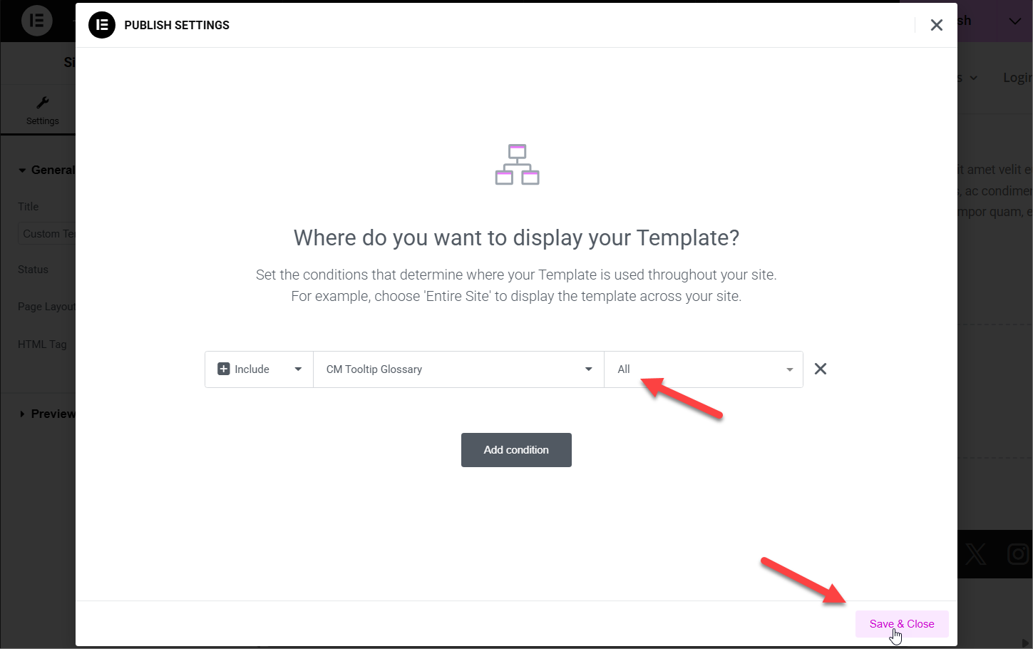 Adding condition - WordPress Knowledge Base Plugin