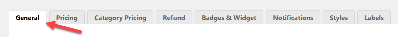 Navigation to general settings - Paywalled Content